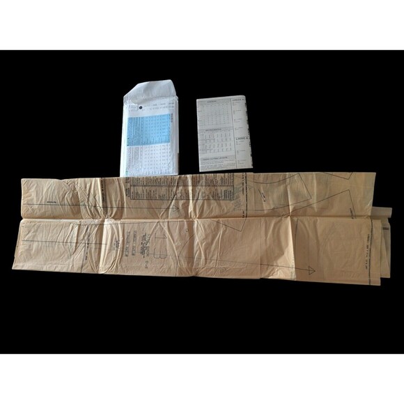 Butterick Pattern 3347 Miss Size 14-16-18 Dress & Stole Uncut Vintage 1994 Uncut - Picture 3 of 3